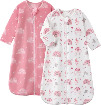 FIEMOL Fleece Sleep Sack 1.5 Tog - Baby Wearable Blanket