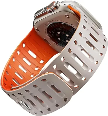 Silicone Watch Band for Apple Watch Ultra - Sweat-Proof Magnet Sport Strap, Best Deal