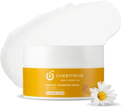 Bálsamo Desmaquillante Limpiador Hidratante Cherimoya 50ML - Elimina Maquillaje Waterproof y de Larga Duración