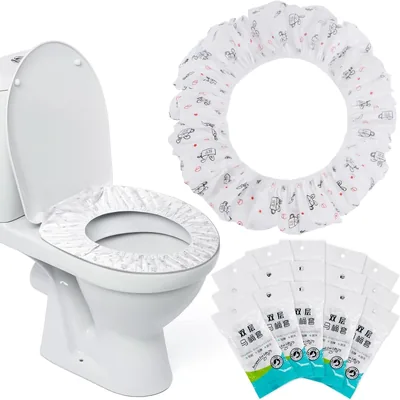 SYOSI Toilet Seat Covers - Waterproof Portable Travel Pads - 38% Off