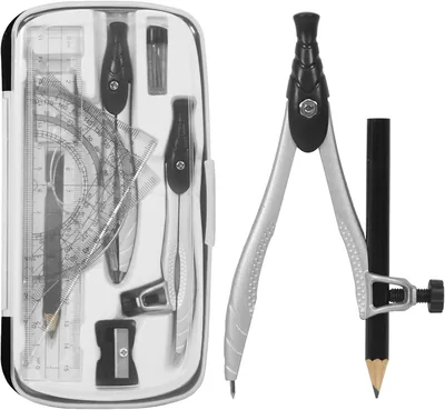 10 Pcs Premium Geometry Drawing Tool Set - 18% Off