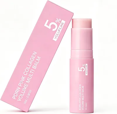 Pink Collagen Volume Multi Balm Stick - 10g Best Deal
