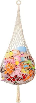 Premium Large Stuffed Animal Toy Hammock for Kids Bedroom