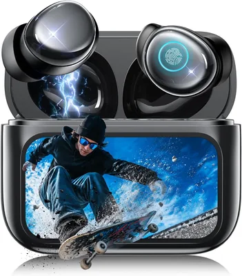 S11 ワイヤレスイヤホン Bluetooth 黒