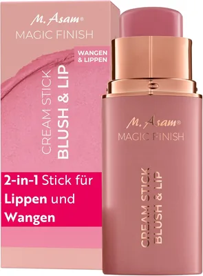 M. Asam Magic Finish Cream Stick Blush & Lip Sweet Flush (6 g) - Cremer Blush-Stift für Lippen und Wangen, Glow-Effekt