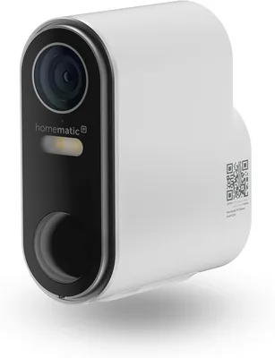 Homematic IP Akku Außenkamera, Smart Home, Drahtlose Außenüberwachungskamera mit KI-Personenerkennung, Zweiweg-Audio - Best Deal