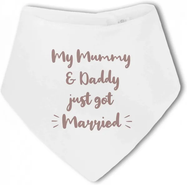 Make It Love It Wedding Day Baby Bandana Bib - Best Deal