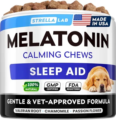 Melatonin for Dogs 6mg Calming Treats Best Deal