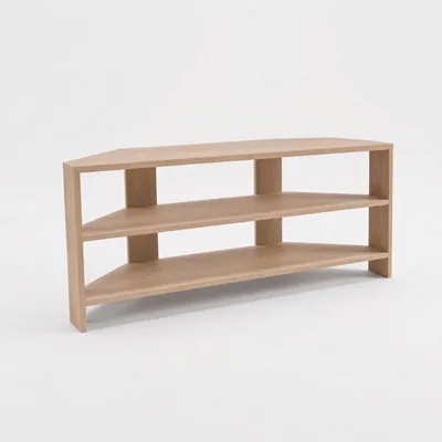 FWStyle Oak Corner TV Unit Best Deal