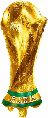 Kit 5 Taça Copa do Mundo FIFA 20" Decoração Copa do Mundo Brasil Futebol Festa - Balões Metalizados e Cortina Metalizada Verde