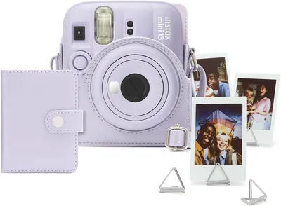 Instax Mini 13 Instantkamera Accessori-kit med tillbehör för snabb upptag, mini album och fotoclippar i Drömmfärg