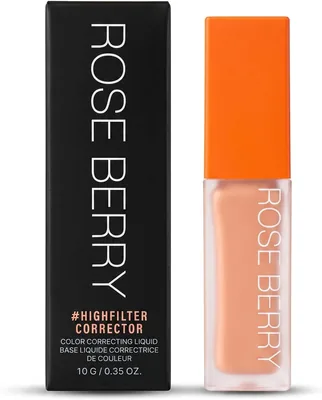 كوريكتور تصحيح لون سائل HighFilter Rose Berry، 10g، اللون 02 البشرة الوردية