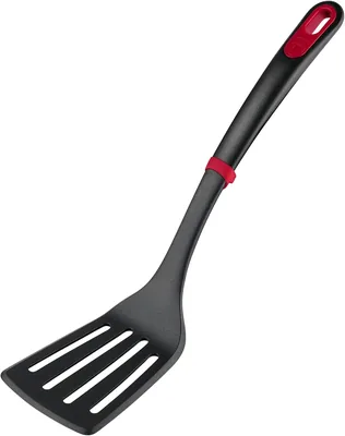 Tefal Ingenio Spatule Slotée en Nylon - 446°F - Accessoire de Cuisine Antirayure