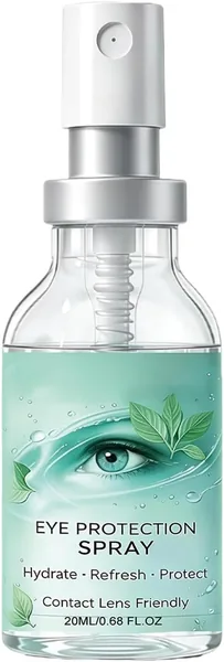 Spray do oczu, 20 ml - Delikatny nawilżający, uspokajający i ochronny spray do oczu