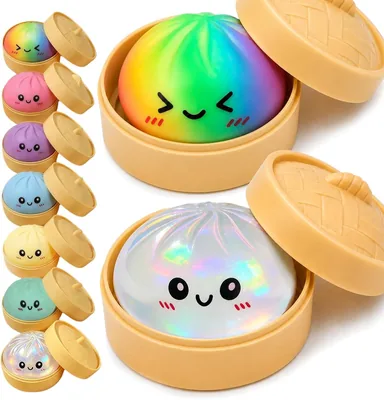 SLEEPHEAD® 2PCS Rainbow Dumpling Squishies Toys - 38% Off