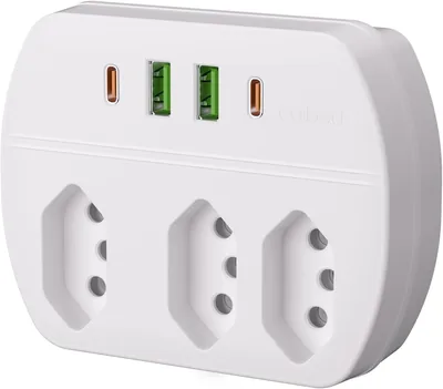 Extensão Elétrica com 3 Tomadas e 2 USB-C - Best Deal