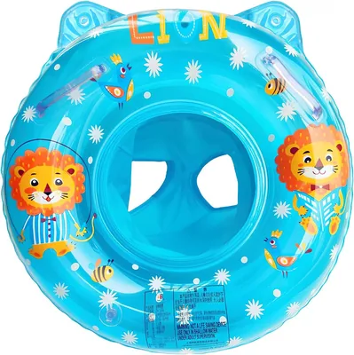Anello da nuoto per bambini da 6 mesi a 3 anni, piscine gonfiabili con ruota sterzante