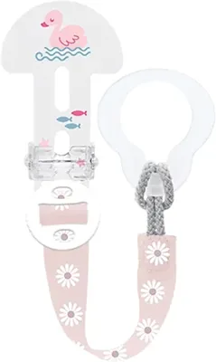 MAM Baby Clip-It Pacifier Clip Holder - Adjustable Universal Leash for Newborns & Infants, Best Deal