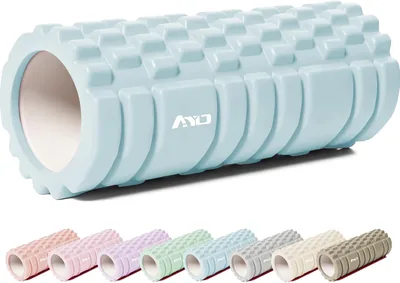 AYO マイオファスカルリリースローラー、ヨガポール、ストレッチトレーニング用具、スポーツ・フィットネス、収納バッグ付属