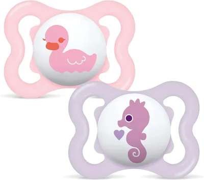 MAM Baby Supreme Pacifier | Orthodontic Silicone Soother with Airflow Shield for Newborns