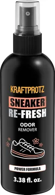 Sko deodorizer 100 ml - sko spray inomden - minskar oavsiktliga lugn - för textilmaterial - KRAFTROT Best Deal