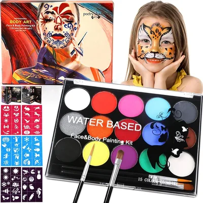 Face Paint Kit - 78% Off 15 Colors
