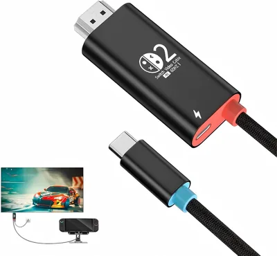 KERYOOLI ドック コンパチブル スイッチ 2 22.1.0 本格テレビ出力 HDMI Type-C 4K/1080解像度 HDMI変換 PD 1 Best Deal