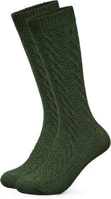 HerzSticht Long Traditionella Bavariska Sokker Män 1 Paket (Modell: Mountain Distel) - Best Price