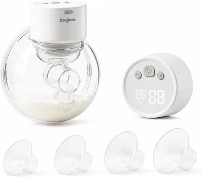 Baybee Electric Wearable Breast Pump - Hands Free, 150ml, 4 Modes, 9 Suction Levels