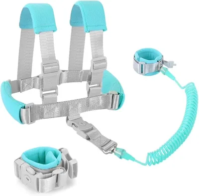 3-in-1 Toddler Safety Harness with Walking Leash & Anti-Lost Wrist Link - Best Deal