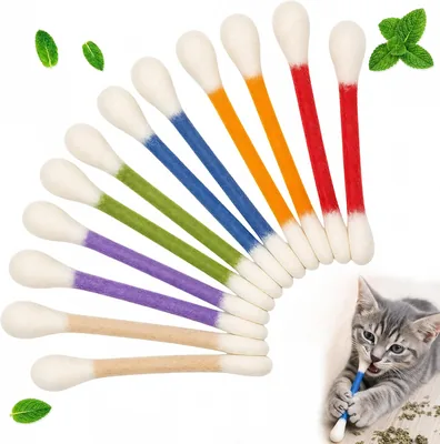 Bawetech 12 stk Kattmintspel med Baumwollstoklar - 5% Off