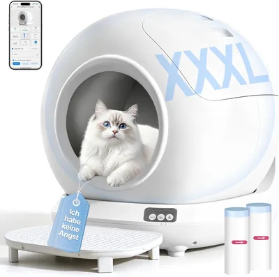 SOFTHOM Self-Cleaning Cat Litter Tray 78L Best Deal