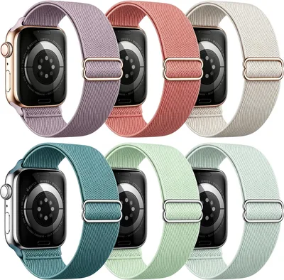 6Pack Stretchy Solo Loop for Apple Watch - Best Deal