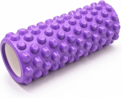 Muscle Massage Foam Roller Purple 13cm - Best Deal