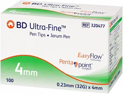Novo-Fine BD 32G 4mm Dispensing Pen Tips (100 Pack) - Best Deal