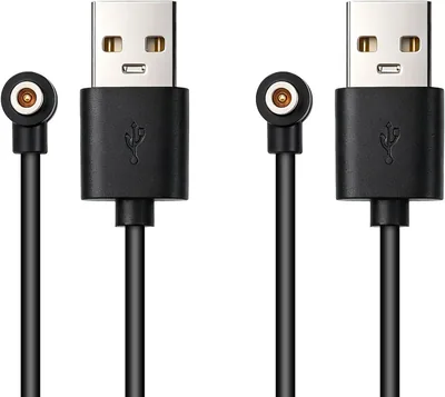 BTFO 2 Szt Magnetyczny Kabel Ładujący Smart Ring, 4mm 60cm USB-A - Najlepszy Deal