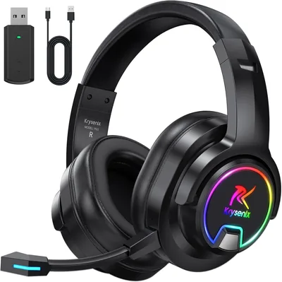 Krysenix PG3 Wireless Gaming Headset Mic