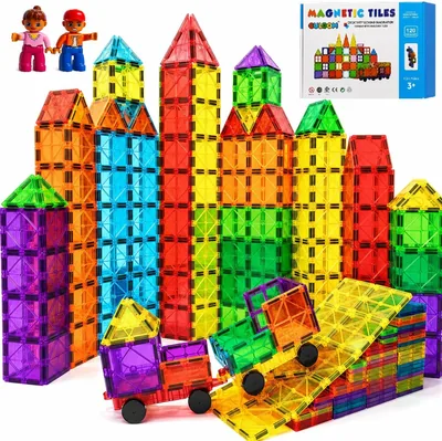 CULOOM Magnetic Tiles 120PCS STEM Toys Best Deal