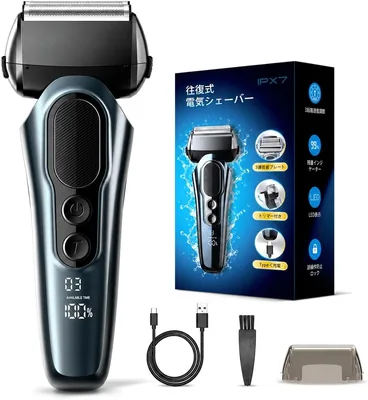 2026年モデル 新設計 日本製 男性用 電気シェーバー リニア式 17,800rpm