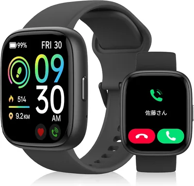 スマートウォッチ 1.83インチ Bluetooth 5.3通話 LINE通知 IP68防水 iOS Android対応 レディース メンズ | 2026モデル 進化した新定番 100+スポーツモード 300+種類文字盤 DIY文字盤 睡眠記録 カロリー計