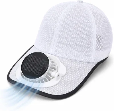 Solar Powered Fan Baseball Cap Best Deal