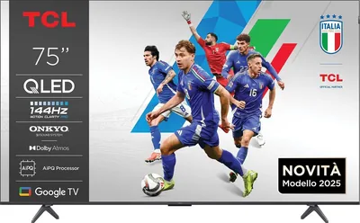 TCL 75" P81K 4K QLED TV - Google TV, 120Hz, Dolby Vision, AI, HDR, Ultra HD - Save 42% Off
