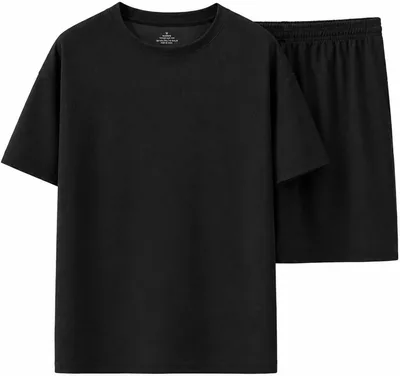 Hoopi メンズ パジャマ トップ&ボトムセット 速乾 クールタッチ 春夏用 ゆるめ 蒸れない
