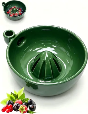 Self Spinning Berry Washing Bowl Ceramic with Strainer - Best Deal