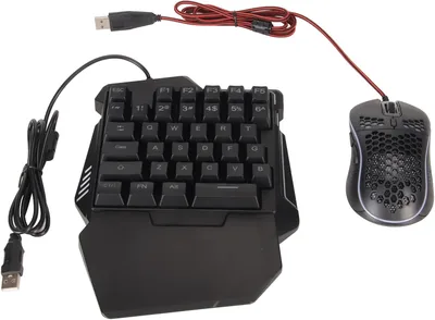 Hamwesh One Handed Gaming Keyboard Mouse Combo Best Deal