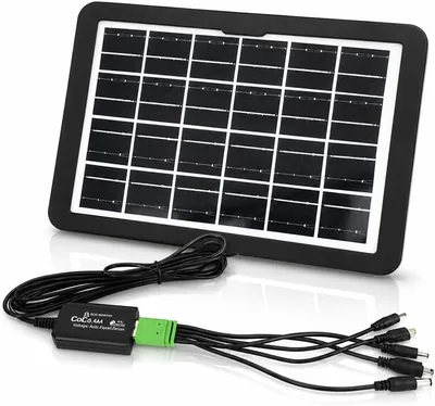 Solar Panel Phone Charger 8W Portable Camping Travel Emergency