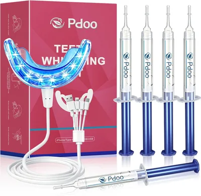 LED Teeth Whitening Kit 85% Off