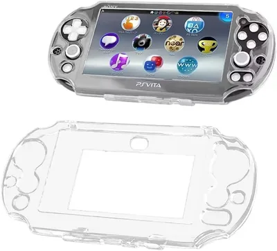 PS Vita 2000 के लिए स्पष्ट क्रिस्टल हार्ड सुरक्षात्मक केस ट्रांसपेरेंट कवर - 33% ऑफ