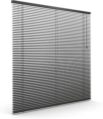 Store vénitien en Aluminium Victoria M., 25 mm, sans pré-perçage, Clips Inclus, 75 x 130 cm - 7% Off