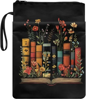 Tiasarato Black Book Sleeve Waterproof Covers for Paperbacks/Hardcover - Best Deal